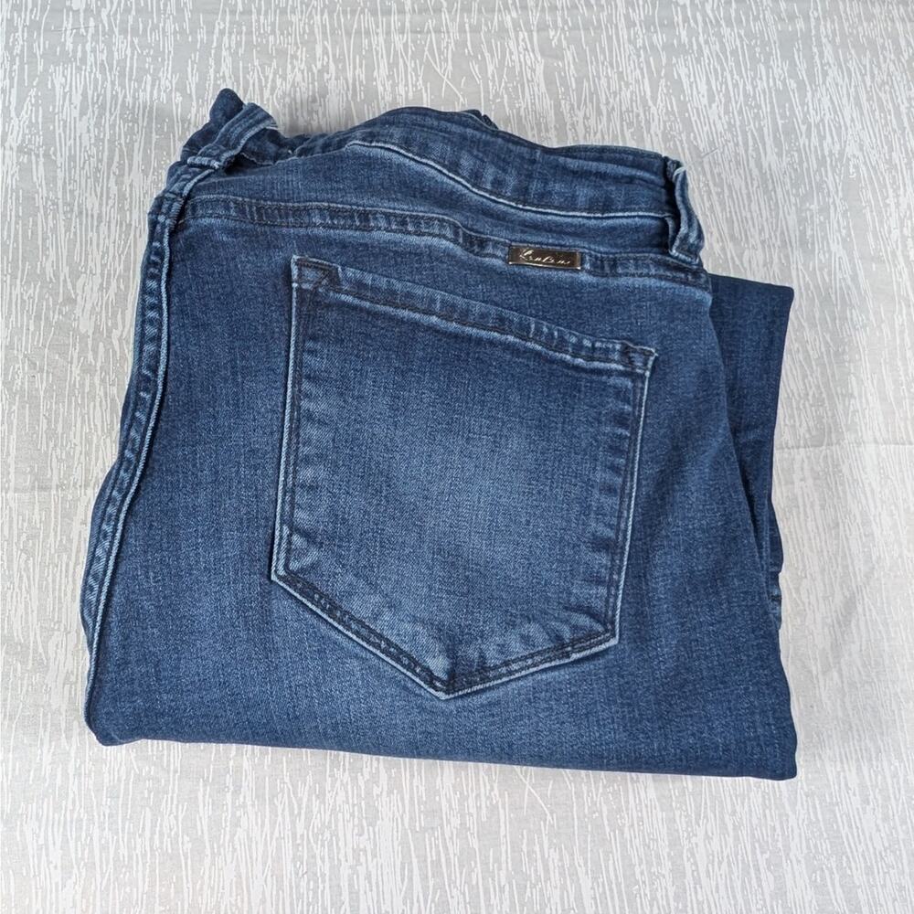 Kancan Jeans Womens 13 30 Blue Mid Rise Flare Leg Denim Pants